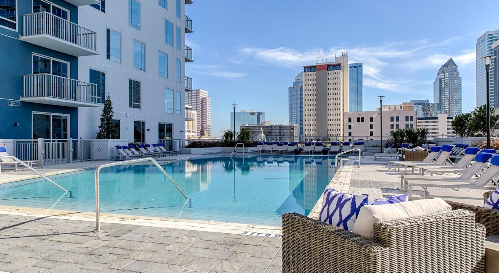 1Br Oasis In Downtown Tampa W Balcony & City Views Εξωτερικό φωτογραφία